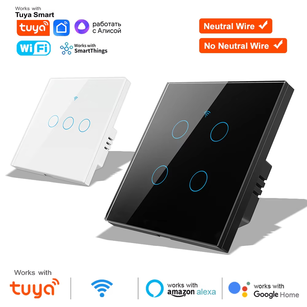 Smart Light Switch Wifi - WiFi RF 433mhz タッチウォールライト スマートスイッチ 1
