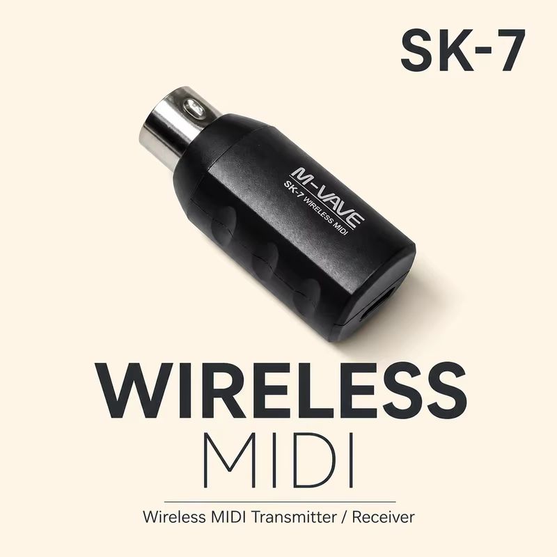 在庫あり M-Vave Sk7 ワイヤレスMIDIアダプター - Electronics Project Kit のレビューと価格