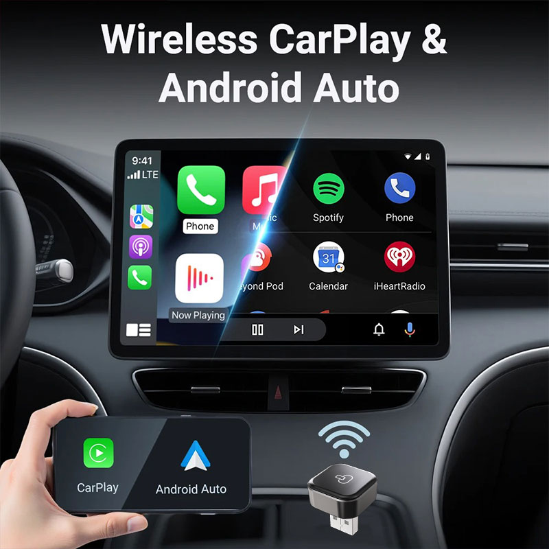 TrolinkTek 新型ワイヤレスCarPlay/Andr - Wifi Smart Plug のレビューと価格