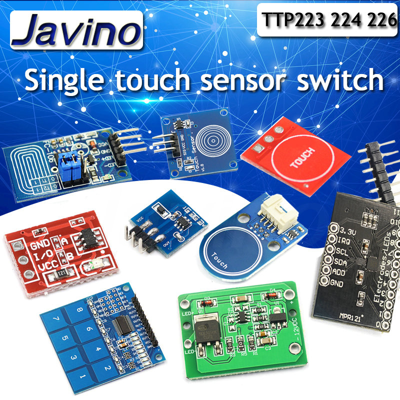 1/4/8/16 チャンネル TTP223 TTP224 T - Sensor Kit Arduino のレビューと価格