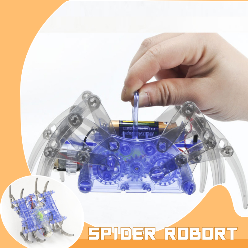 ホット販売新しい電動ロボットスパイダーおもちゃ DIY 教育 - Stem Robotics Kit のレビューと価格
