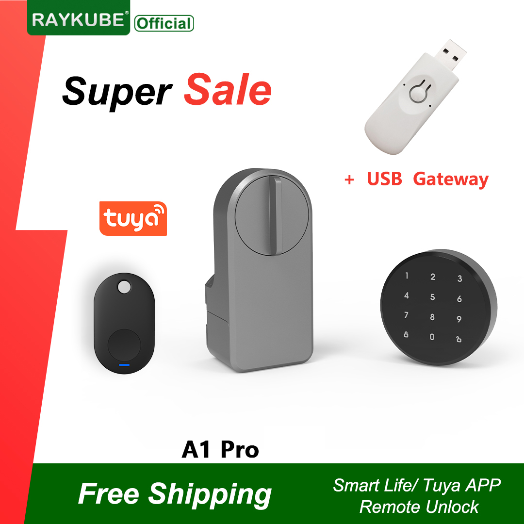 RAYKUBE A1 Pro Tuya BEL スマートドア - Smart Door Lock Wifi のレビューと価格