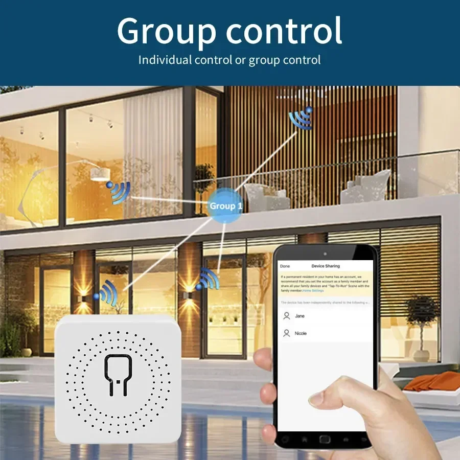 16A 20A スマートWi-Fiワイヤレス照明スイッチ。C - Smart Light Switch Wifi のレビューと価格