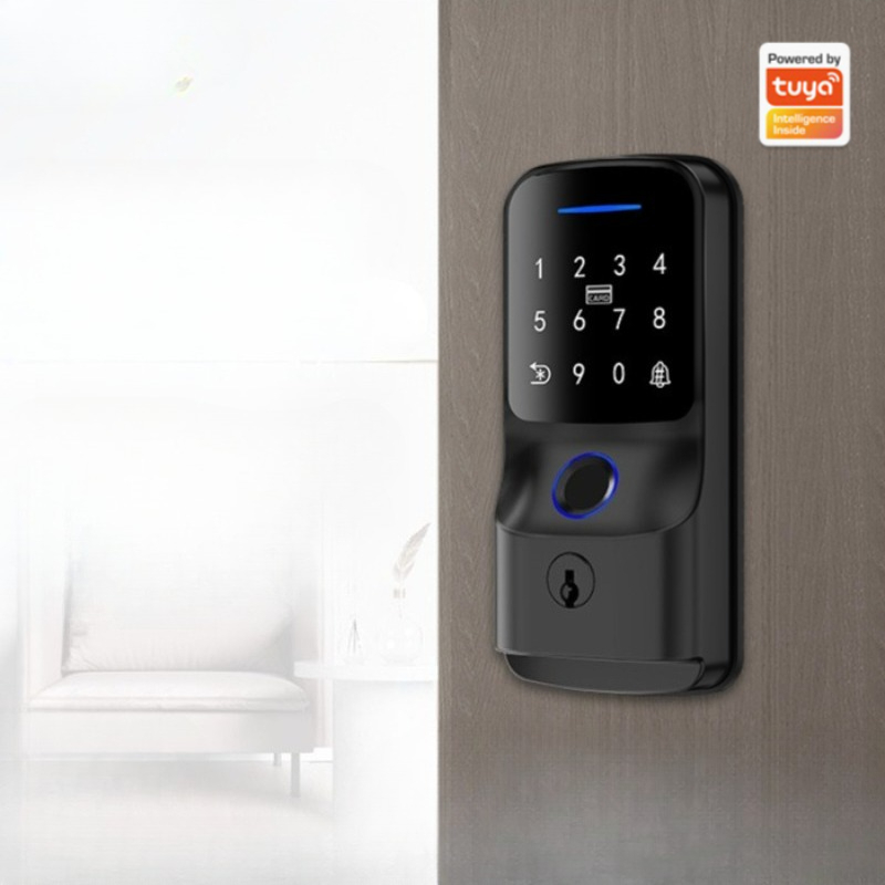 自動デッドボルトロック、スマートパスワードロック、Tuya  - Smart Door Lock Wifi のレビューと価格