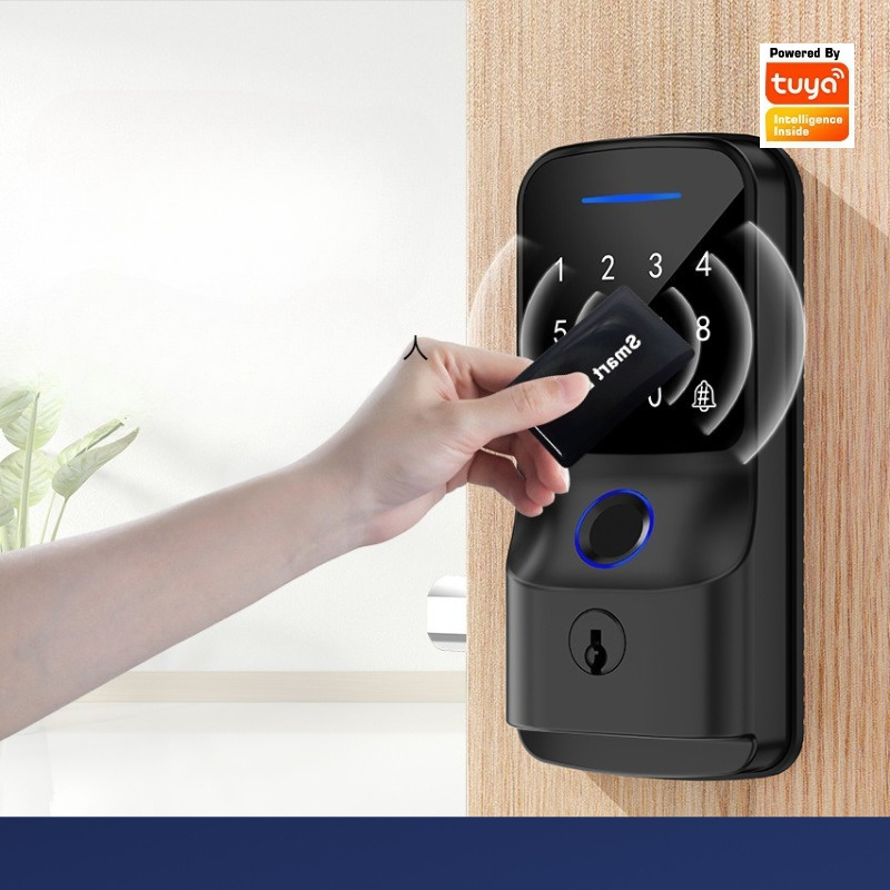 自動デッドボルトロック、スマートパスワードロック、Tuya  - Smart Door Lock Wifi のレビューと価格