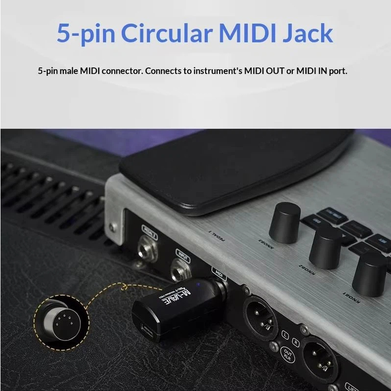 M Vave Sk7 ワイヤレスMIDIアダプター 充電式B - Electronics Project Kit のレビューと価格