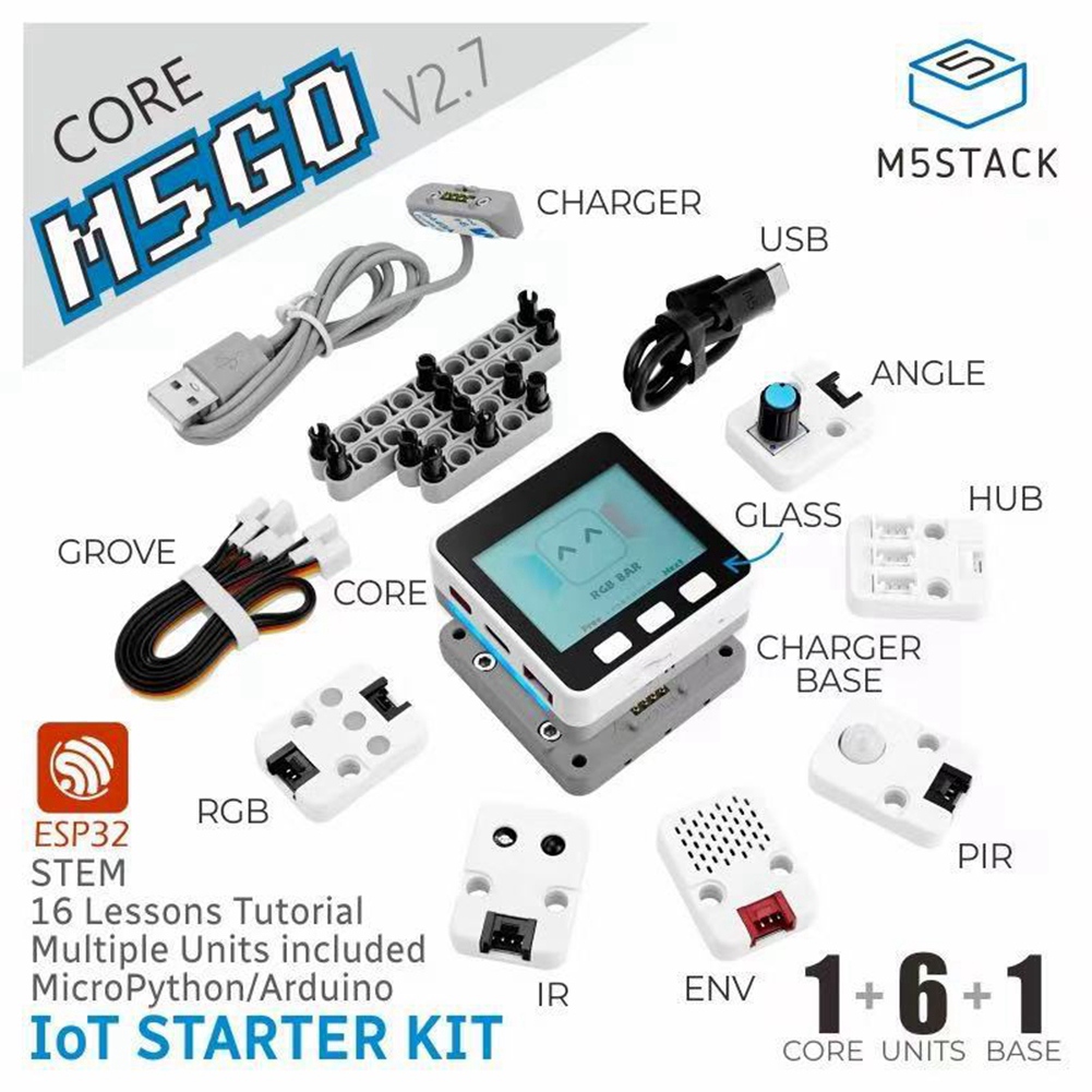 M5stack M5GO IoT スターターキット M5st - Iot Kit Beginner のレビューと価格