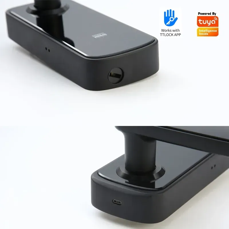 Tuya Wi-Fi対応、パスワードと指紋認証機能付き、屋内 - Smart Door Lock Wifi のレビューと価格